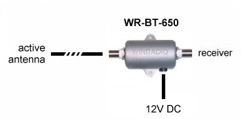 WR-BT-650 Power Injector Installation