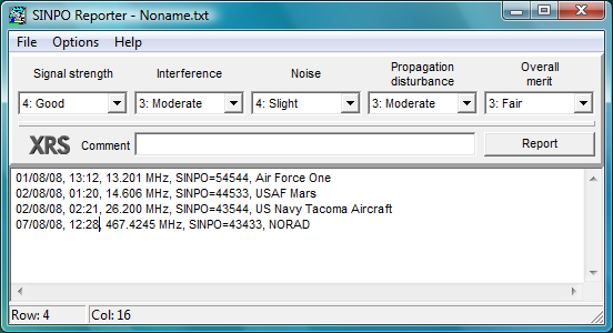SINPO Recorder