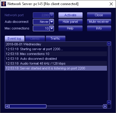 G65DDC Client/Server Option - Server Operation